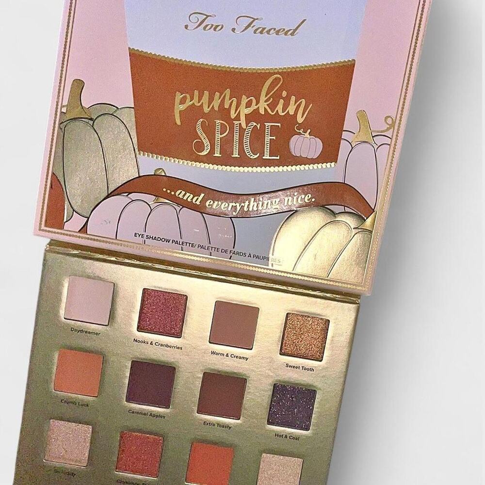 Too Faced Pumpkin Spice (…and everything nice) Eyeshadow Palette – BRAND NEW